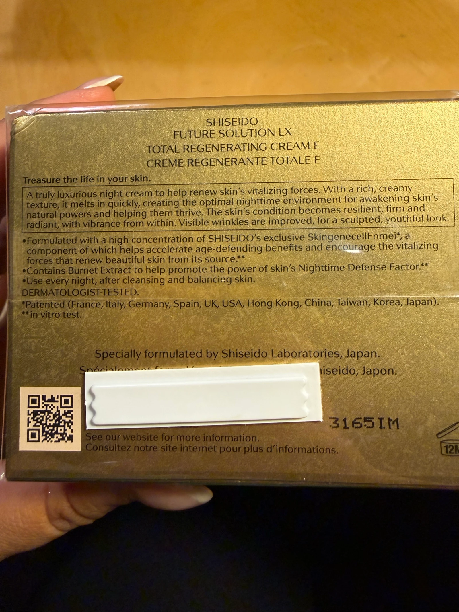 SHISEIDO - FUTURE SOLUTION LX Creme noturno regenerador total – photo 4